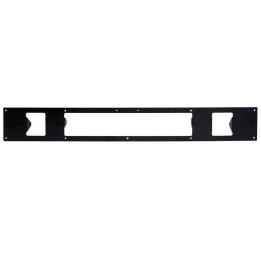 Kit de Integrare Proiectoare LED Omologate, Go Rhino Front plate for two Cube LED 3x3" and 20" light bar for rack SRM100 - EDK.r