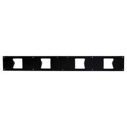 Kit de Integrare Proiectoare LED Omologate, Go Rhino Front plates for four Cube LED 3x3" lights for rack SRM100 - EDK.ro