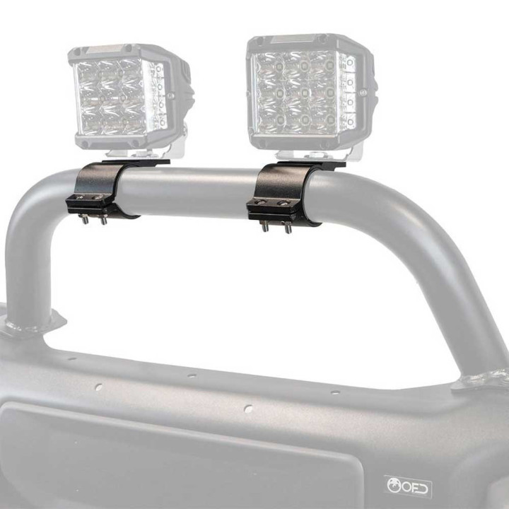 Kit de Integrare Proiectoare LED Omologate, OFD Bull bar led lights clamp brackets 60 65 mm - EDK.ro
