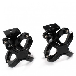EC Approved LED Projector Integration Kit, OFD Bull bar led lights clamp brackets 63 5 76 mm - EDK.ro