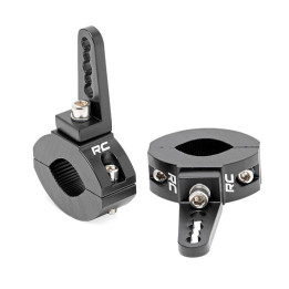 EC Approved LED Projector Integration Kit, Rough Country Universal led lights clamp brackets Ø25 38 mm - EDK.ro