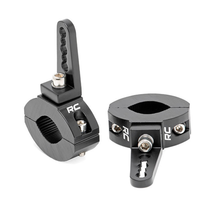 EC Approved LED Projector Integration Kit, Rough Country Universal led lights clamp brackets Ø25 38 mm - EDK.ro