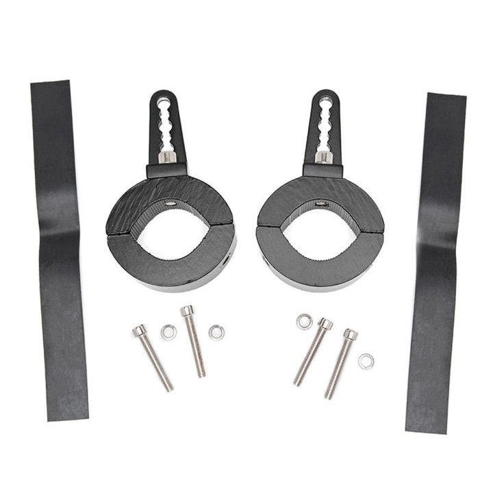 Kit de Integrare Proiectoare LED Omologate, Rough Country Universal led lights clamp brackets Ø42 51 mm - EDK.ro