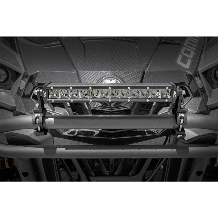 Kit de Integrare Proiectoare LED Omologate, Rough Country Universal led lights clamp brackets Ø42 51 mm - EDK.ro