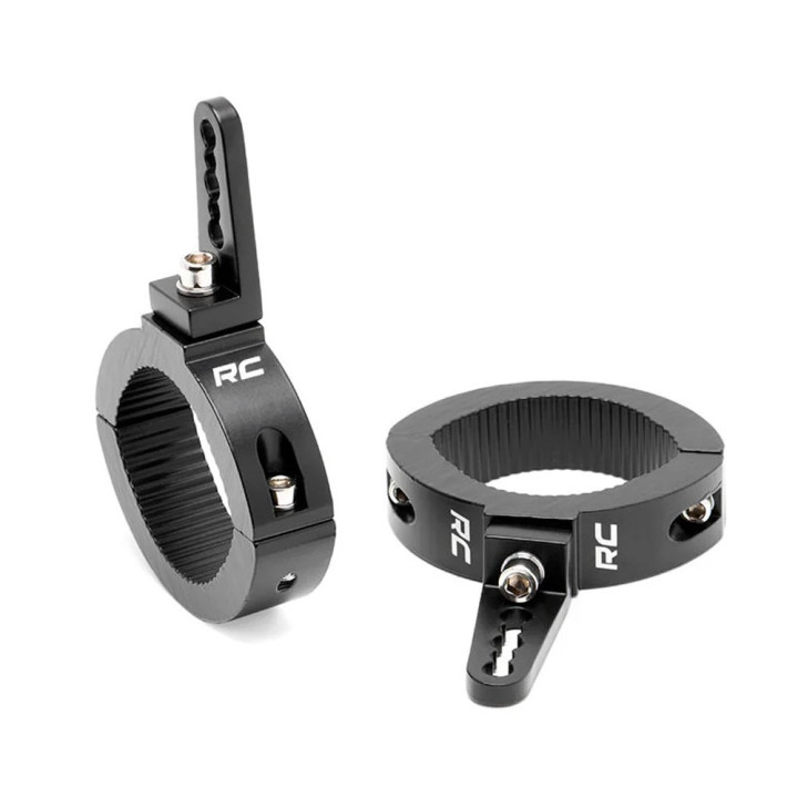 Kit de Integrare Proiectoare LED Omologate, Rough Country Universal led lights clamp brackets Ø63 76 mm - EDK.ro