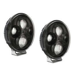 Round LED Lights Black 7 Inch, JW Speaker TS4000 - EDK.ro