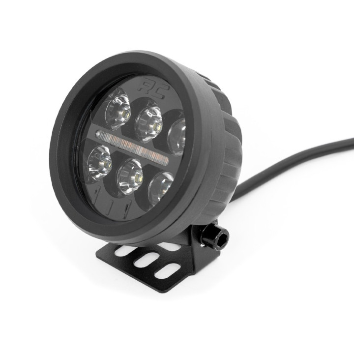 LED Lights 3.5 Inch Round Amber DRL, Rough Country Black Series - EDK.ro