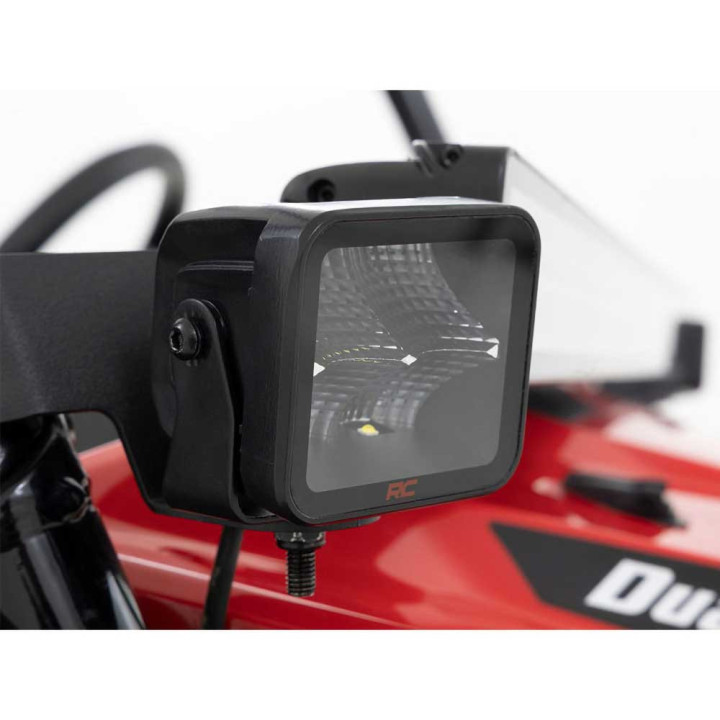 Lumini LED Pătrate Cree cu Fascicul Luminos de 2 Inch cu Spectru, Rough Country Spectrum - EDK.ro