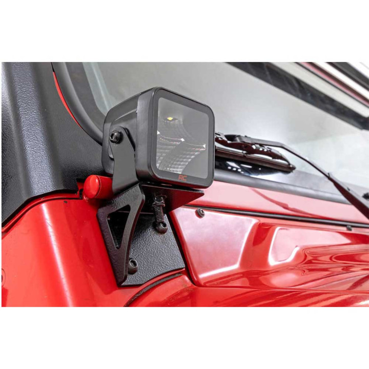 Lumini LED Pătrate Cree cu Fascicul Luminos de 2 Inch cu Spectru, Rough Country Spectrum - EDK.ro