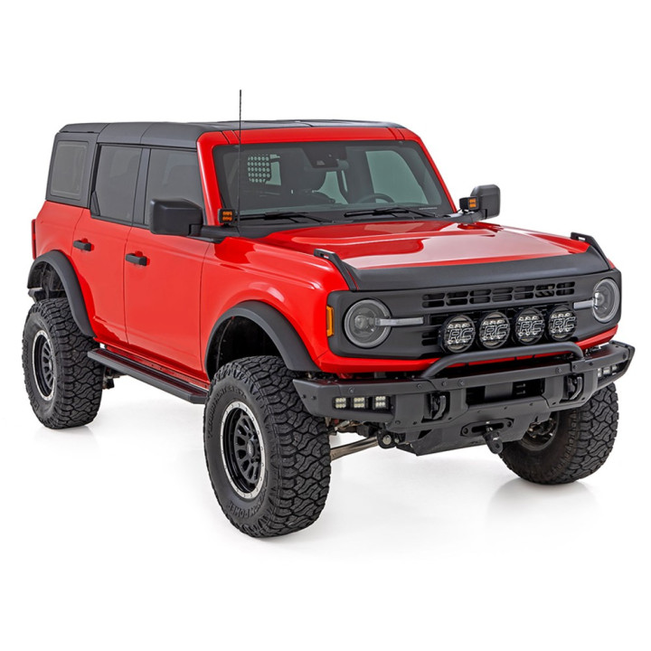 Lumini LED Pătrate de 2 Inch Chihlimbar, Rough Country - EDK.ro