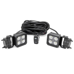 LED Lights 2 Inch Square, Rough Country Black Series - EDK.ro