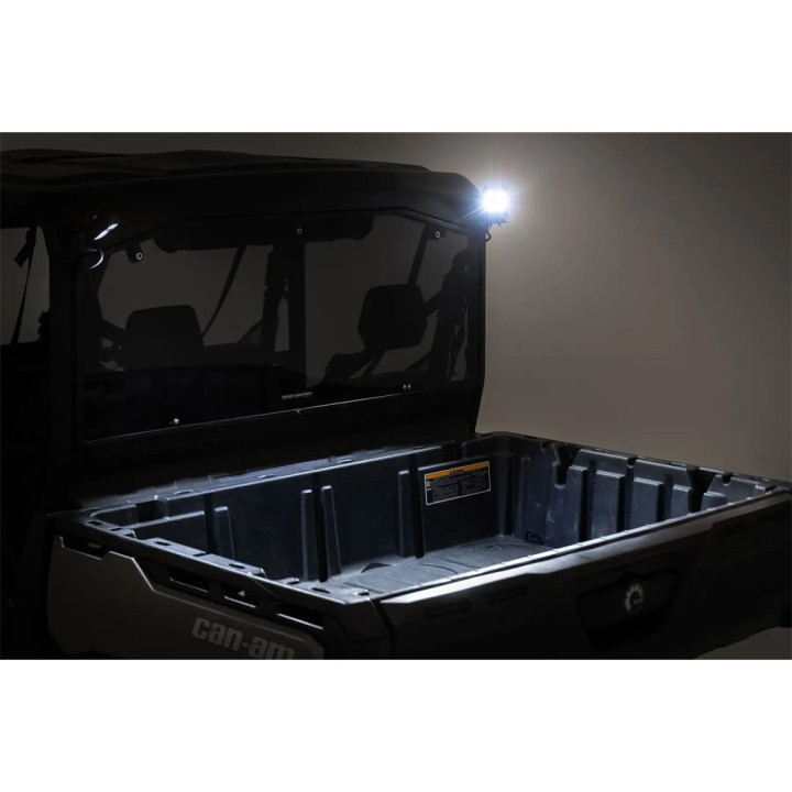 Lumini LED Pătrate de 2 Inch, Rough Country Negru Series - EDK.ro