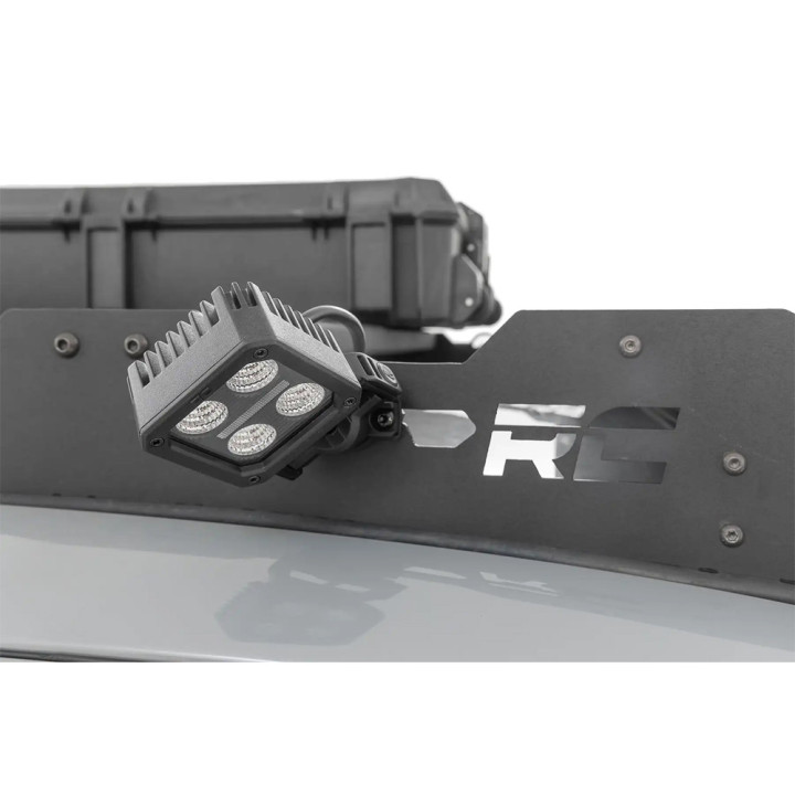 LED Lights 2 Inch Square, Rough Country Black Series - EDK.ro