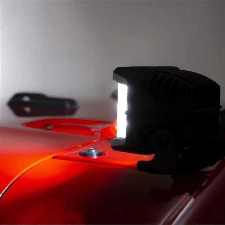 LED Lights 3 Inch Square Wide Angle Osram, Rough Country - EDK.ro