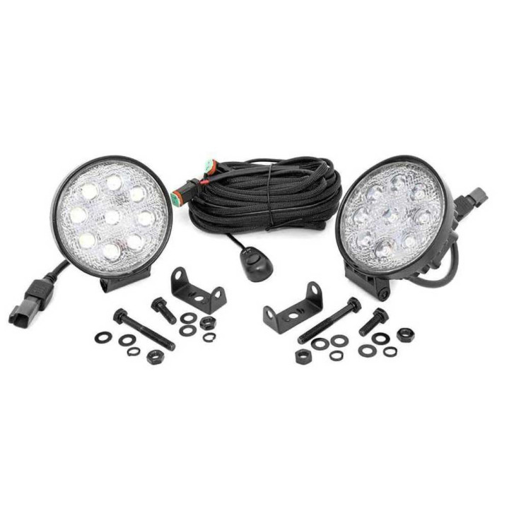 Spot Rotund LED de 4 Inch, Rough Country - EDK.ro