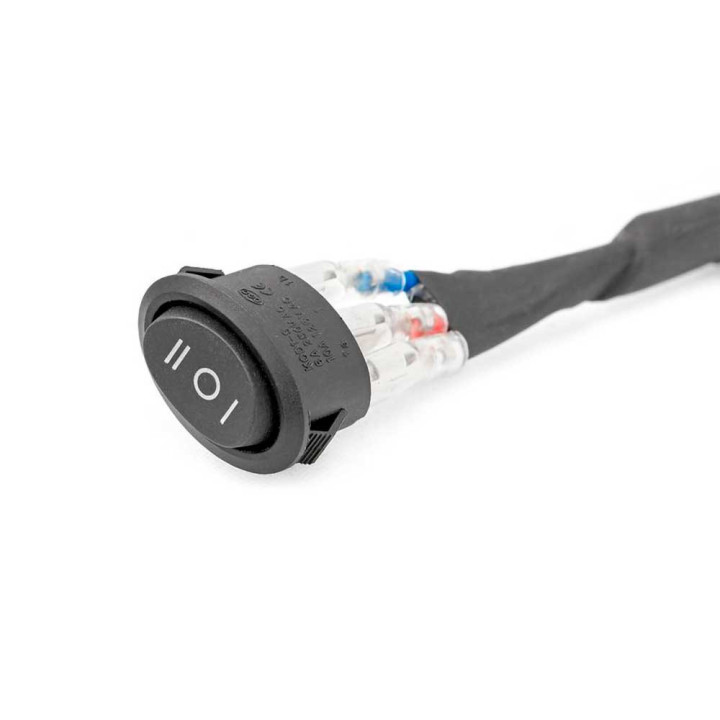Bară LED 30 Inch cu Două Rânduri de Lumini Curbate cu Spot/flood DRL Chihlimbar, Rough Country Negru Series - EDK.ro