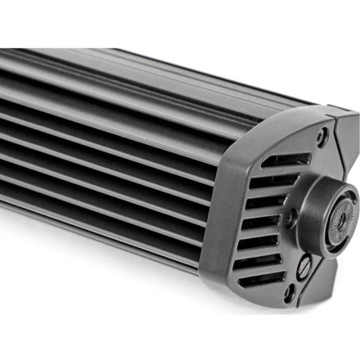 LED Light Bar 40 Inch Dual Row Curved White DRL Spot/flood, Rough Country Black Series - EDK.ro