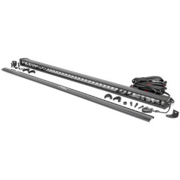 Bară LED 40 Inch cu un Singur Rând de Spoturi, Rough Country Negru Series - EDK.ro