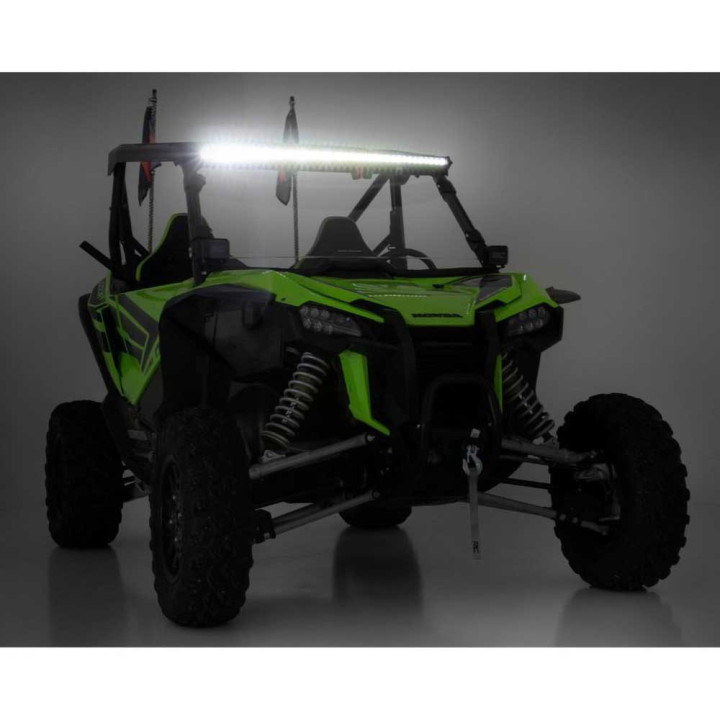 Bară LED 40 Inch cu un Singur Rând de Spoturi, Rough Country Negru Series - EDK.ro