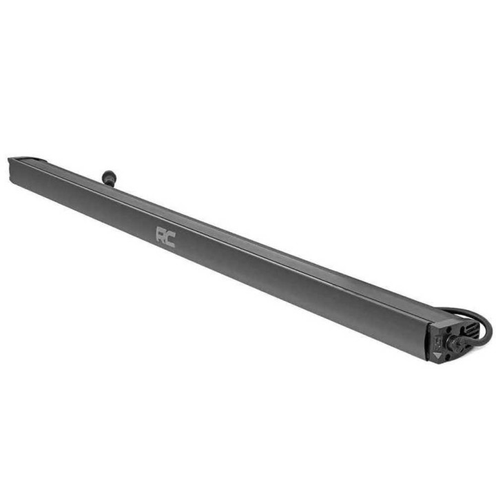 Bară LED de 50 Inch cu un Singur Rând de Faruri DRL Albe, Rough Country Negru Series - EDK.ro