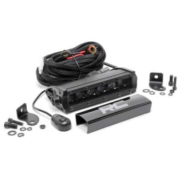 LED Light Bar 6 Inch Single Row, Rough Country Black Series - EDK.ro