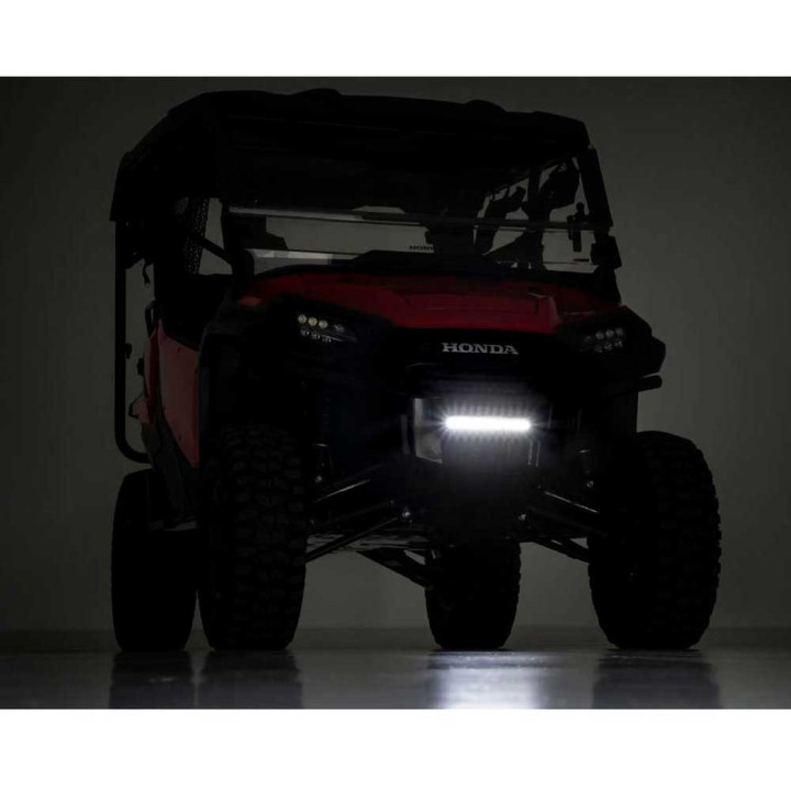 LED Light Bar 10 Inch Slim Flood, Rough Country Black Series - EDK.ro