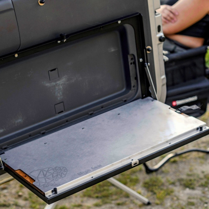 Drop-down Tailgate Table, Bison Gear - EDK.ro