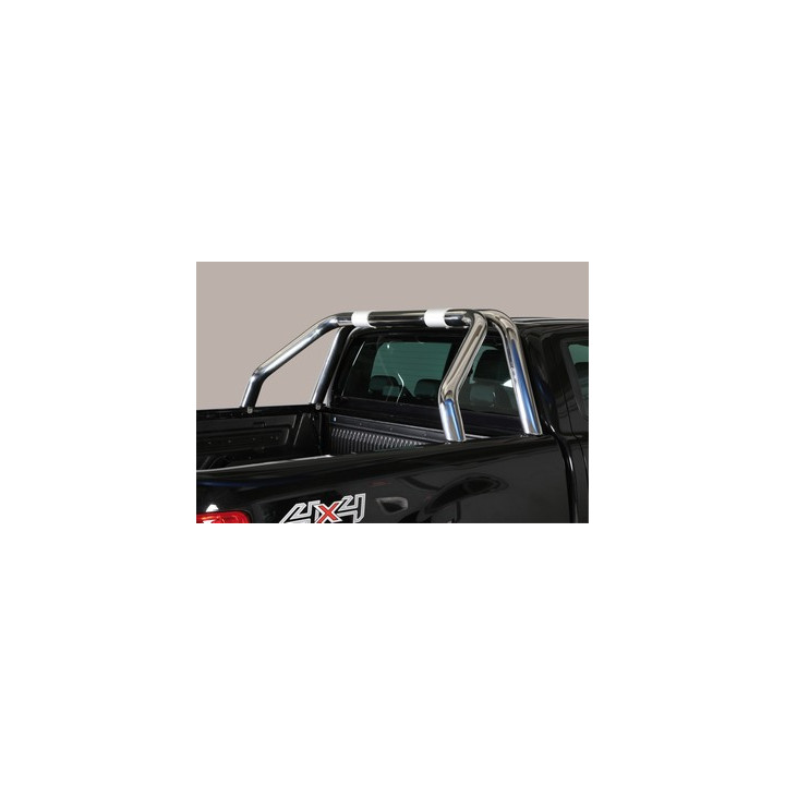 Rear Protection Bar, Misutonida 4x4 Rear Bumper, Color Black, Ford Ranger 2019 - 2022 - EDK.ro