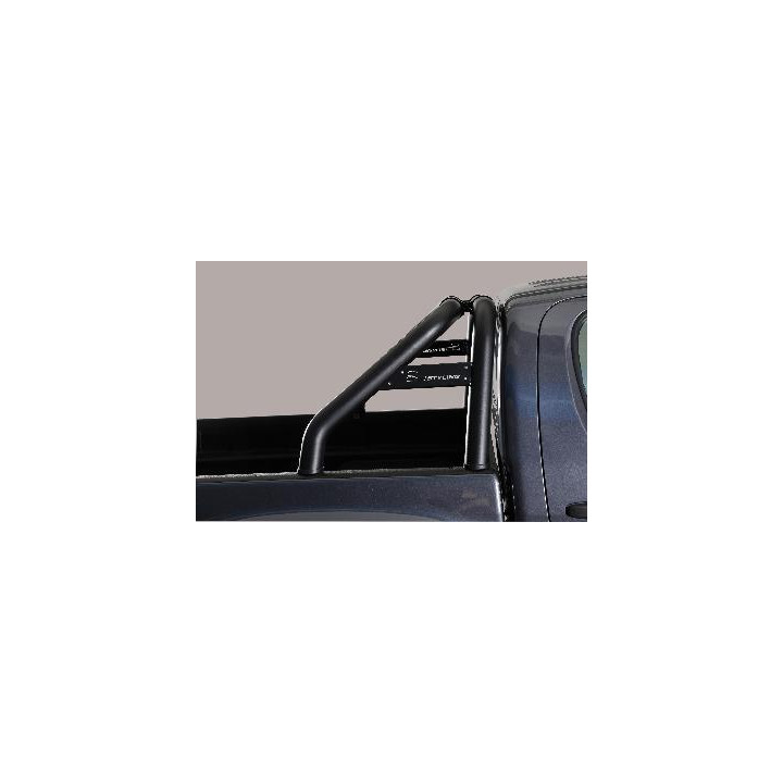 Rear Protection Bar, Misutonida 4x4 Rear Bumper, Color Black, Foton Tunland G7 2020 - Present - EDK.ro
