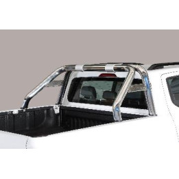 Rear Protection Bar, Misutonida 4x4 Rear Bumper, Color Silver, Maxus T60 2025 - Present - EDK.ro