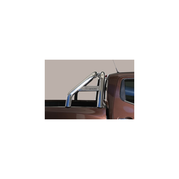 Bară de Protecție Spate, Misutonida 4x4 Rear Bumper, Culoare Argintiu, Nissan Navara 2016 - Prezent - EDK.ro