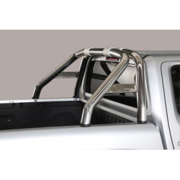 Bară de Protecție Spate, Misutonida 4x4 Rear Bumper, Culoare Argintiu, Volkswagen Amarok 2010 - 2022 - EDK.ro