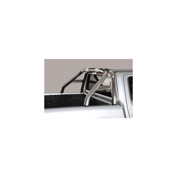 Bară de Protecție Spate, Misutonida 4x4 Rear Bumper, Culoare Argintiu, Volkswagen Amarok 2010 - 2022 - EDK.ro