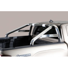 Rear Protection Bar, Misutonida 4x4 Rear Bumper, Color Black, Volkswagen Amarok - EDK.ro