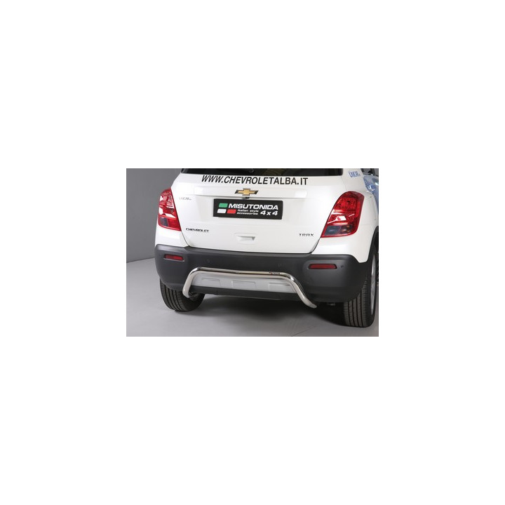 Rear Protection Bar, Misutonida 4x4 Rear Bumper, Color Black, Chevrolet Trax - EDK.ro
