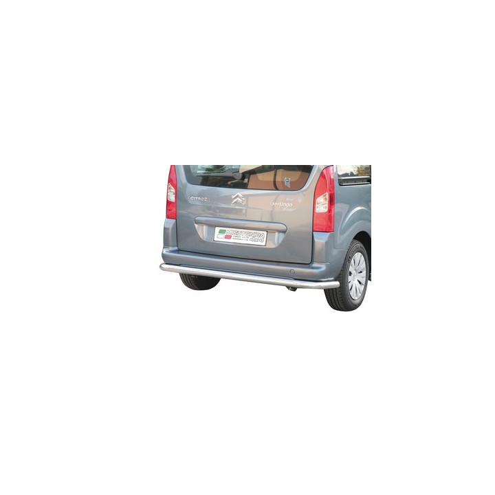 Rear Protection Bar, Misutonida 4x4 Rear Bumper, Color Black, Citroën Berlingo - EDK.ro