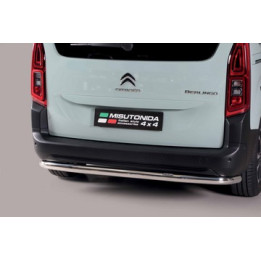 Rear Protection Bar, Misutonida 4x4 Rear Bumper, Color Black, Citroën Berlingo 2018 - Present - EDK.ro