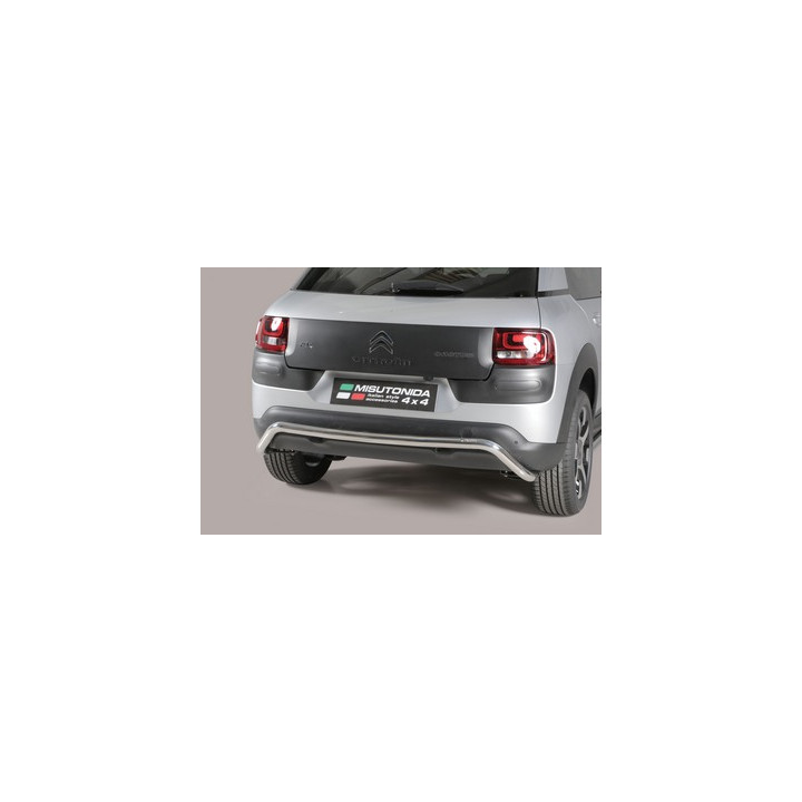 Rear Protection Bar, Misutonida 4x4 Rear Bumper, Color Black, Citroën C4 Cactus - EDK.ro