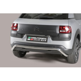 Bară de Protecție Spate, Misutonida 4x4 Rear Bumper, Culoare Argintiu, Citroën C4 Cactus - EDK.ro