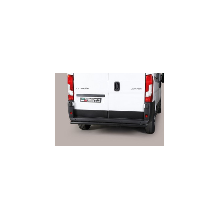 Rear Protection Bar, Misutonida 4x4 Rear Bumper, Color Black, Citroën Jumper 2014 - 2023 - EDK.ro