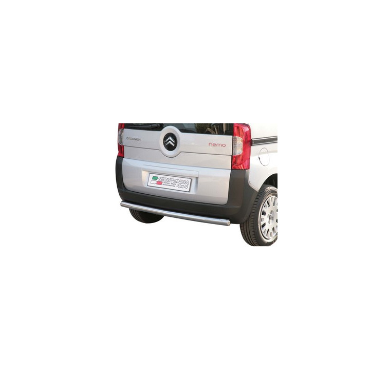Rear Protection Bar, Misutonida 4x4 Rear Bumper, Color Black, Citroën Nemo - EDK.ro