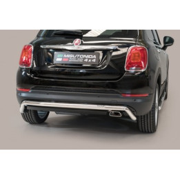 Bară de Protecție Spate, Misutonida 4x4 Rear Bumper, Culoare Negru, Fiat 500 X - EDK.ro