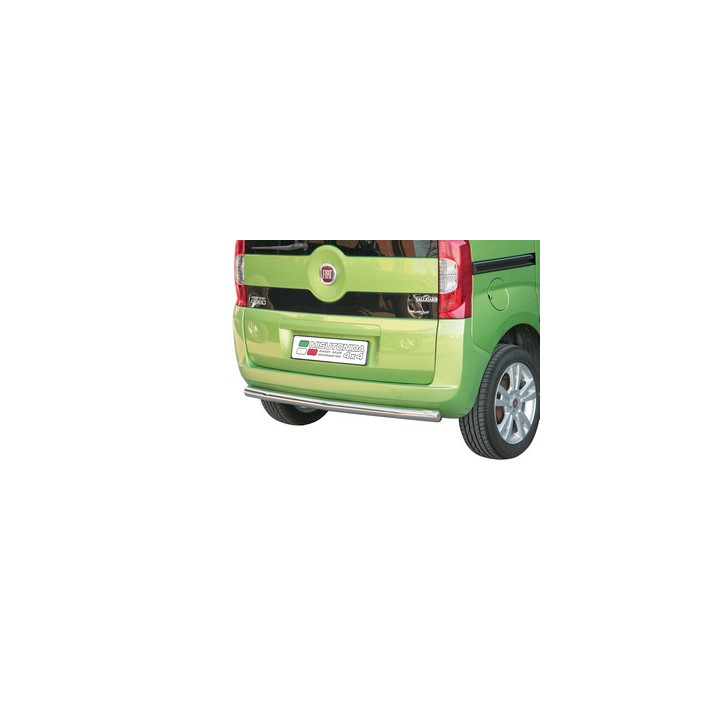 Rear Protection Bar, Misutonida 4x4 Rear Bumper, Color Silver, Fiat Fiorino - EDK.ro