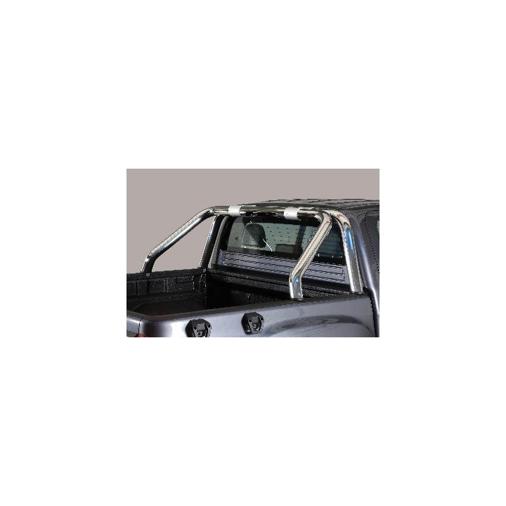 Bară de Protecție Spate, Misutonida 4x4 Rear Bumper, Culoare Argintiu, Foton Tunland G7 - EDK.ro