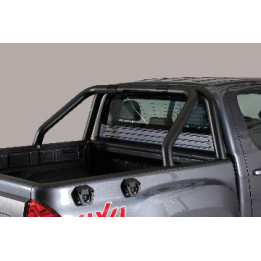 Rear Protection Bar, Misutonida 4x4 Rear Bumper, Color Black, Foton Tunland G7 - EDK.ro