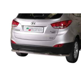 Rear Protection Bar, Misutonida 4x4 Rear Bumper, Color Silver, Hyundai ix35 - EDK.ro