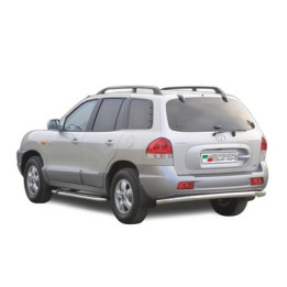 Bară de Protecție Spate, Misutonida 4x4 Rear Bumper, Culoare Argintiu, Hyundai Santa Fe - EDK.ro