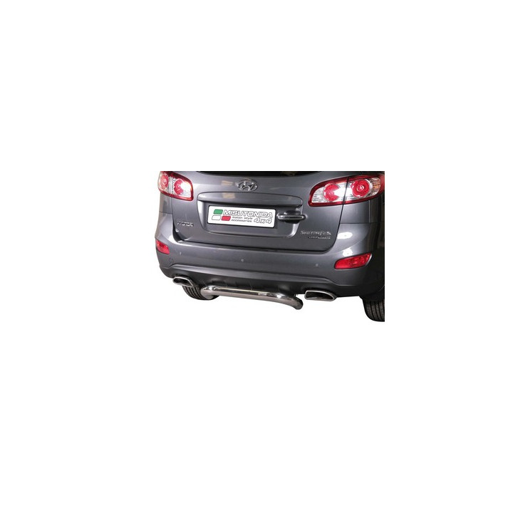 Rear Protection Bar, Misutonida 4x4 Rear Bumper, Color Black, Hyundai Santa Fe - EDK.ro