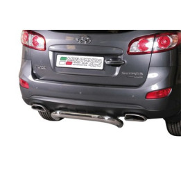 Bară de Protecție Spate, Misutonida 4x4 Rear Bumper, Culoare Argintiu, Hyundai Santa Fe - EDK.ro
