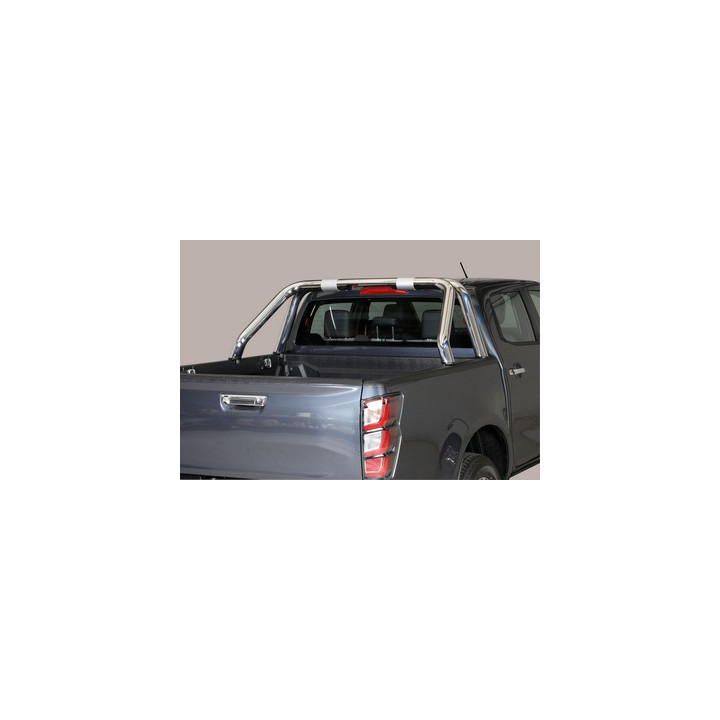 Bară de Protecție Spate, Misutonida 4x4 Rear Bumper, Culoare Argintiu, Isuzu D-Max 2020 - 2023 - EDK.ro
